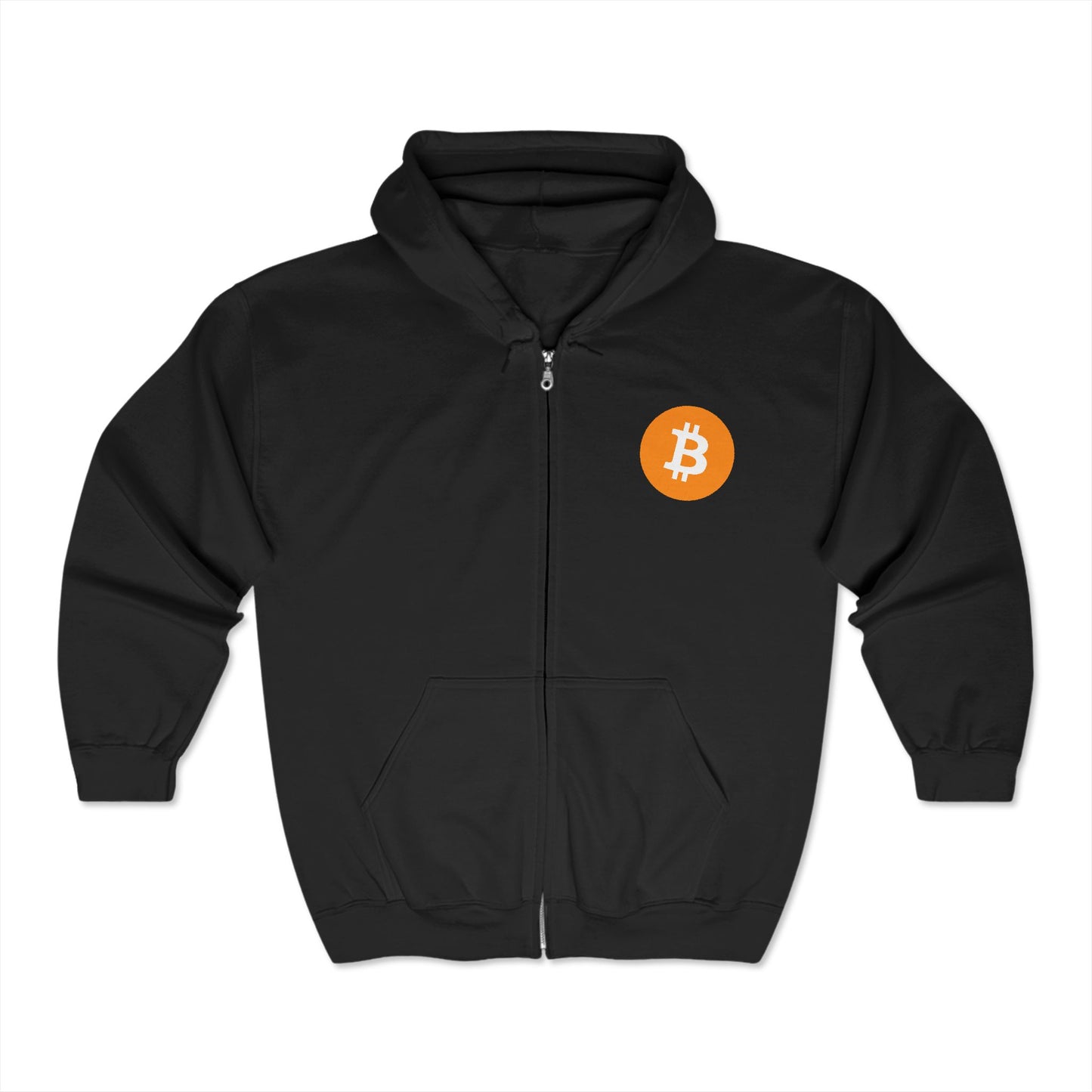 The Bitcoin Hoodie | Unisex Full Zip Hooded Sweatshirt