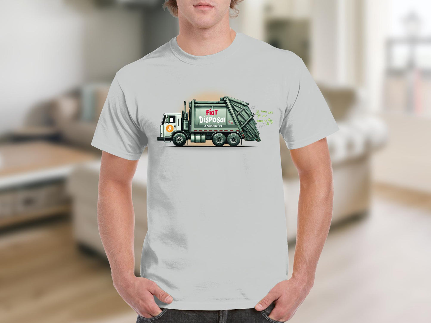 Fiat Disposal Service Crypto T-Shirt | Unisex Crewneck T-shirt