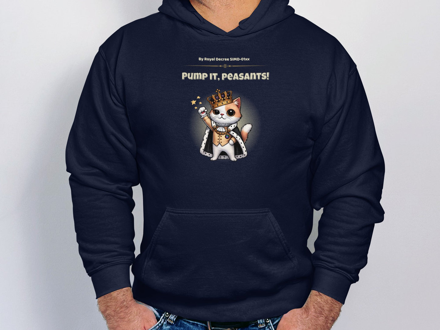 Pump it Peasants Hoodie | Unisex Hooded Sweatshirt