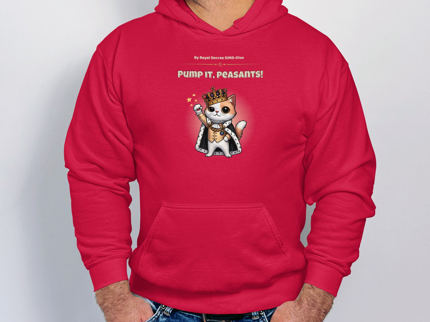 Pump it Peasants Hoodie | Unisex Hooded Sweatshirt