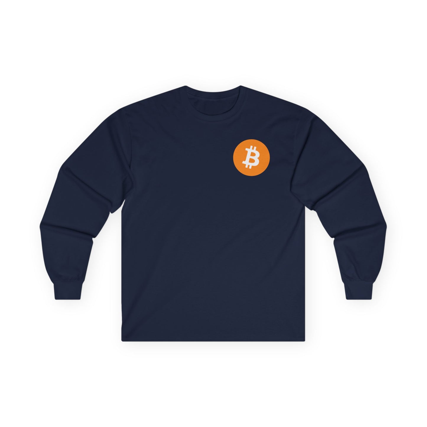 The Bitcoin Long Sleeve Tee | Unisex Ultra Cotton
