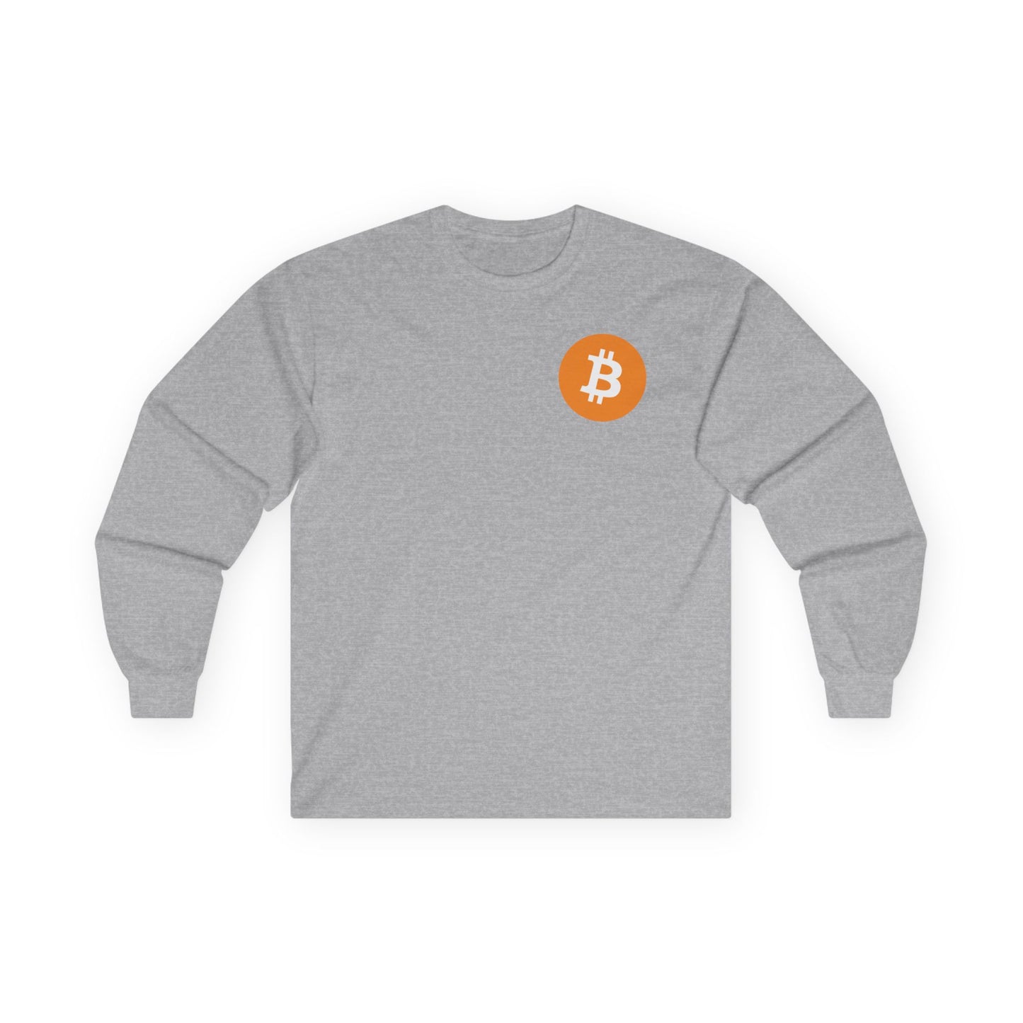 The Bitcoin Long Sleeve Tee | Unisex Ultra Cotton