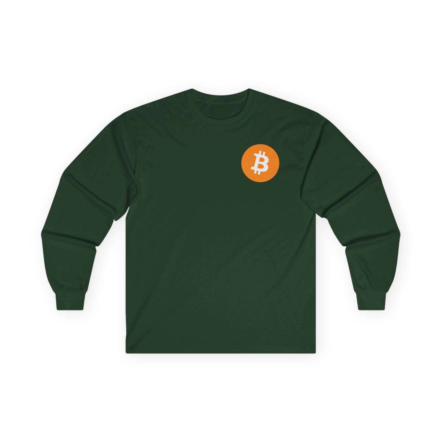 The Bitcoin Long Sleeve Tee | Unisex Ultra Cotton