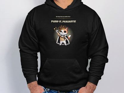 Pump it Peasants Hoodie | Unisex Hooded Sweatshirt
