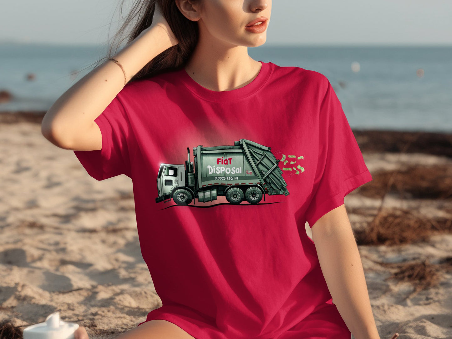Fiat Disposal Service Crypto T-Shirt | Unisex Crewneck T-shirt