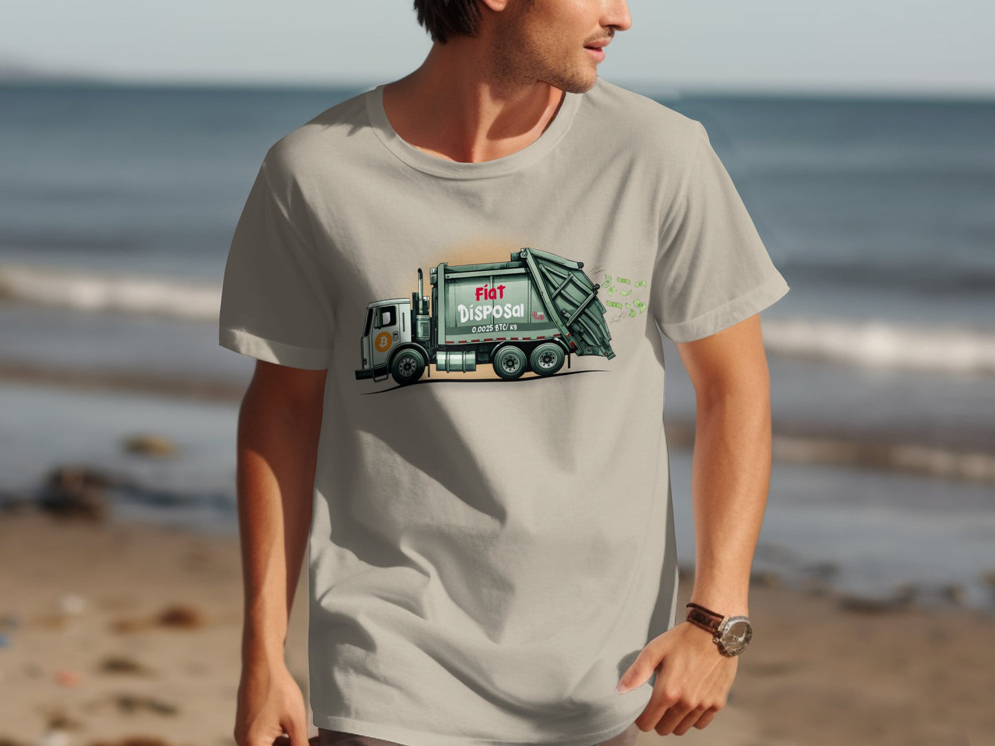 Fiat Disposal Service Crypto T-Shirt | Unisex Crewneck T-shirt