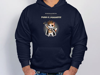 Pump it Peasants Hoodie | Unisex Hooded Sweatshirt