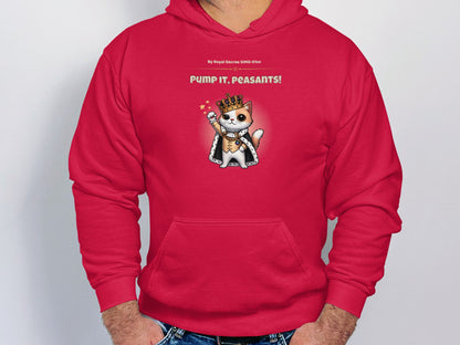 Pump it Peasants Hoodie | Unisex Hooded Sweatshirt