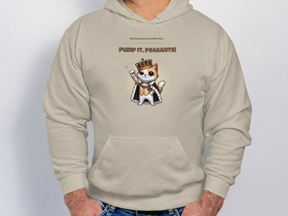 Pump it Peasants Hoodie | Unisex Hooded Sweatshirt